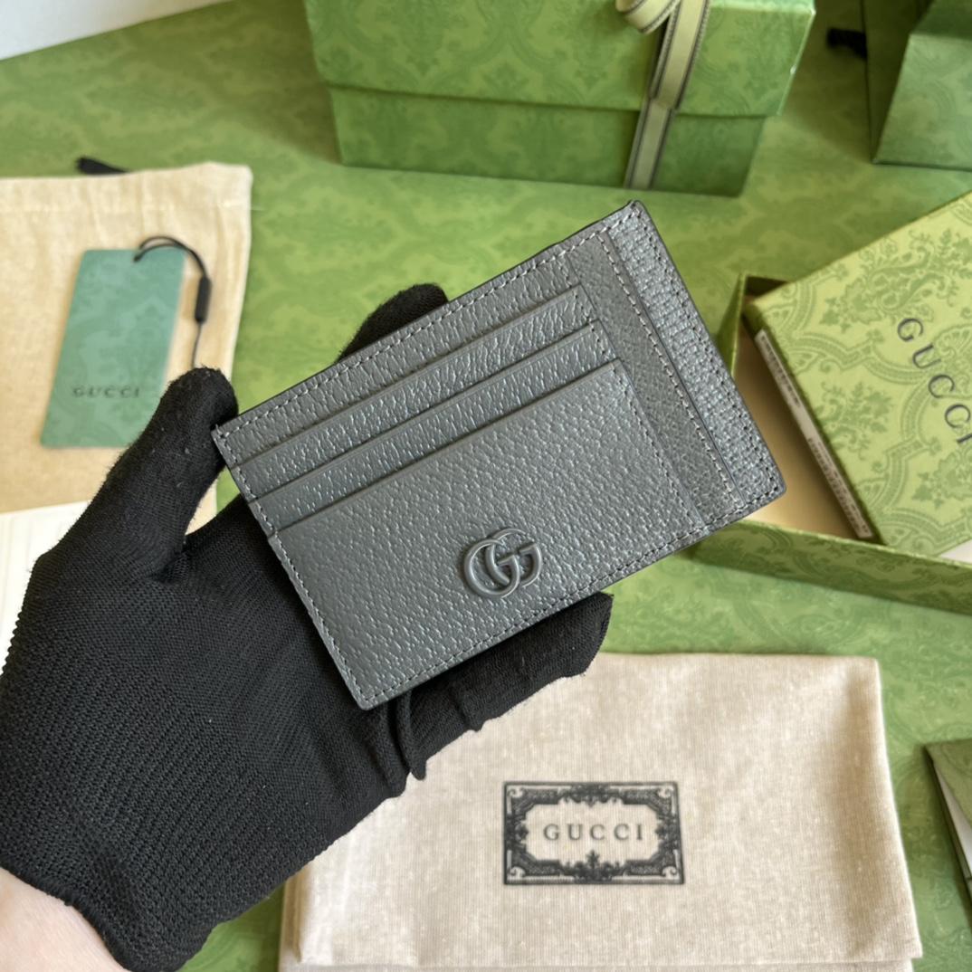 Gucci GG Marmont Card Case(12-8cm)    - DopestKickz