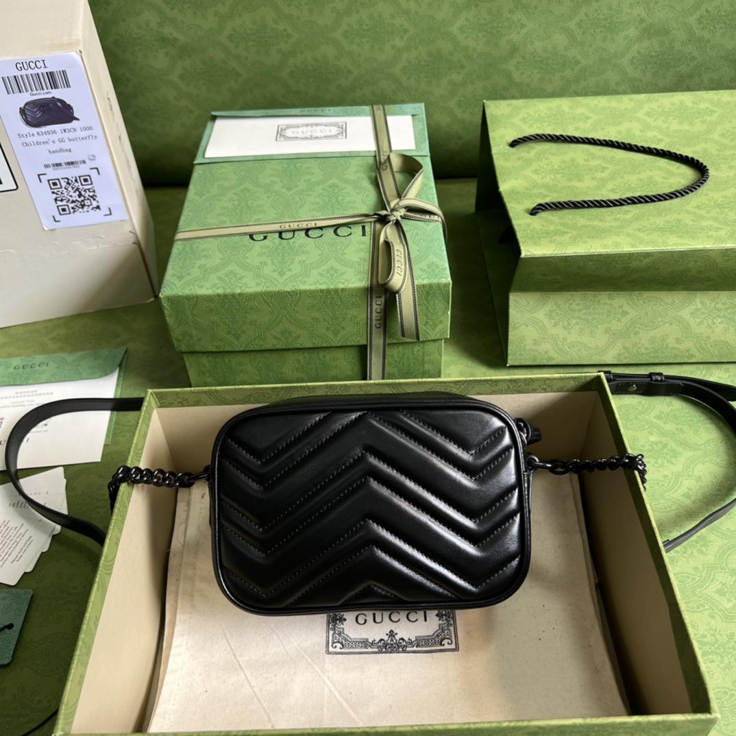 Gucci GG Marmont Mini Shoulder Bag(25-19-7cm) - DopestKickz