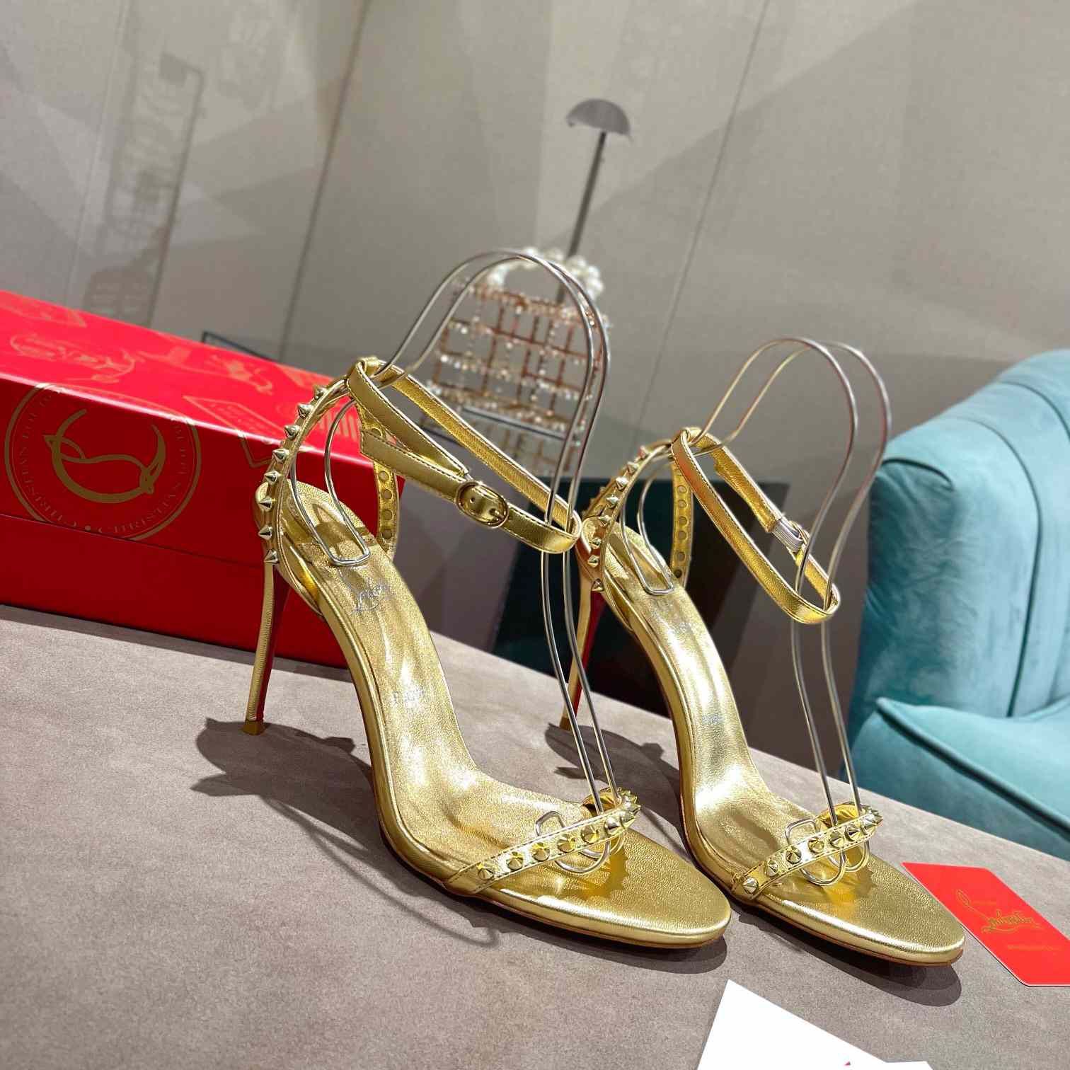 Christian Louboutin So Me Sandal  - DopestKickz