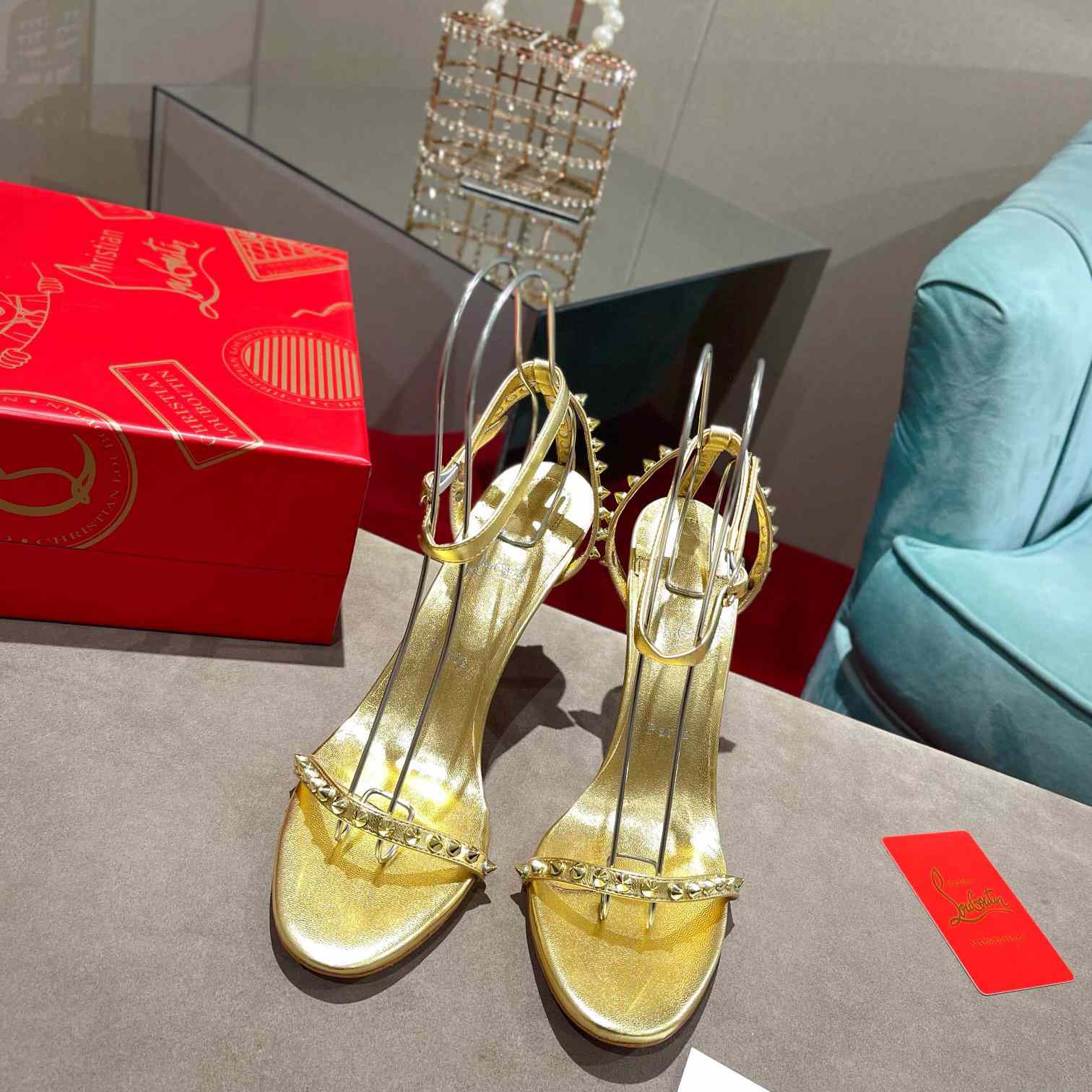 Christian Louboutin So Me Sandal  - DopestKickz
