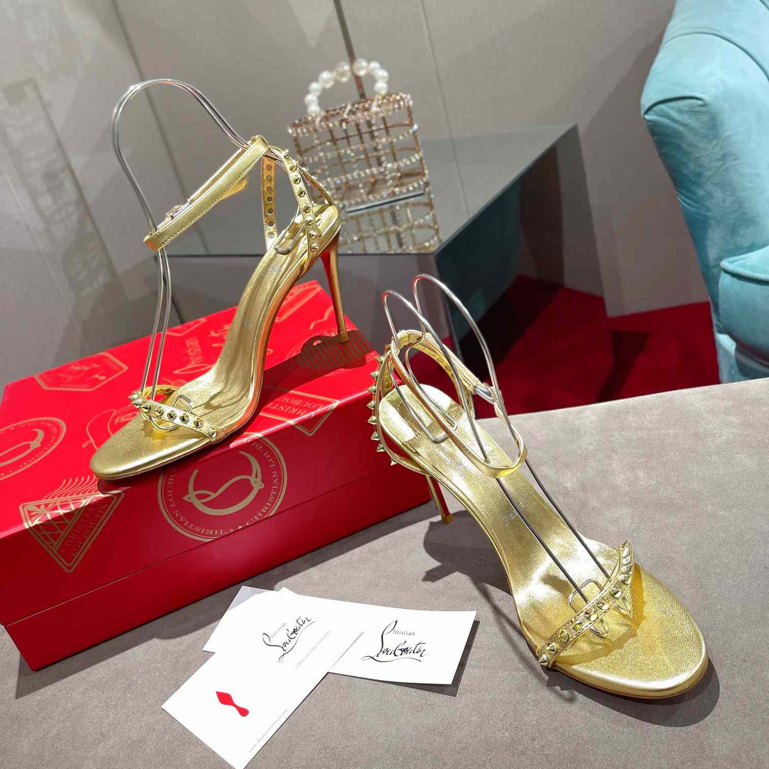Christian Louboutin So Me Sandal  - DopestKickz
