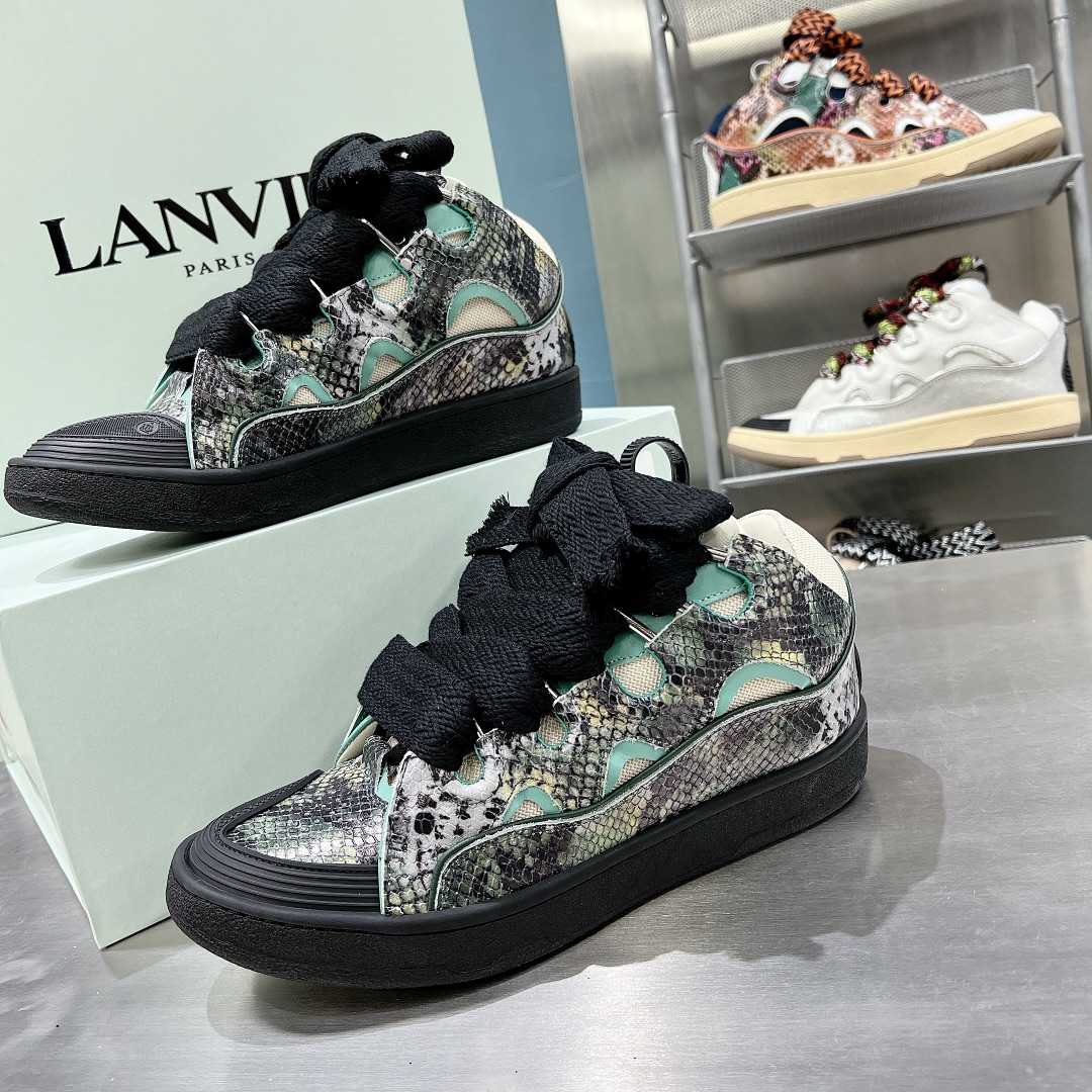Lanvin Curb Low-Top Sneakers - DopestKickz