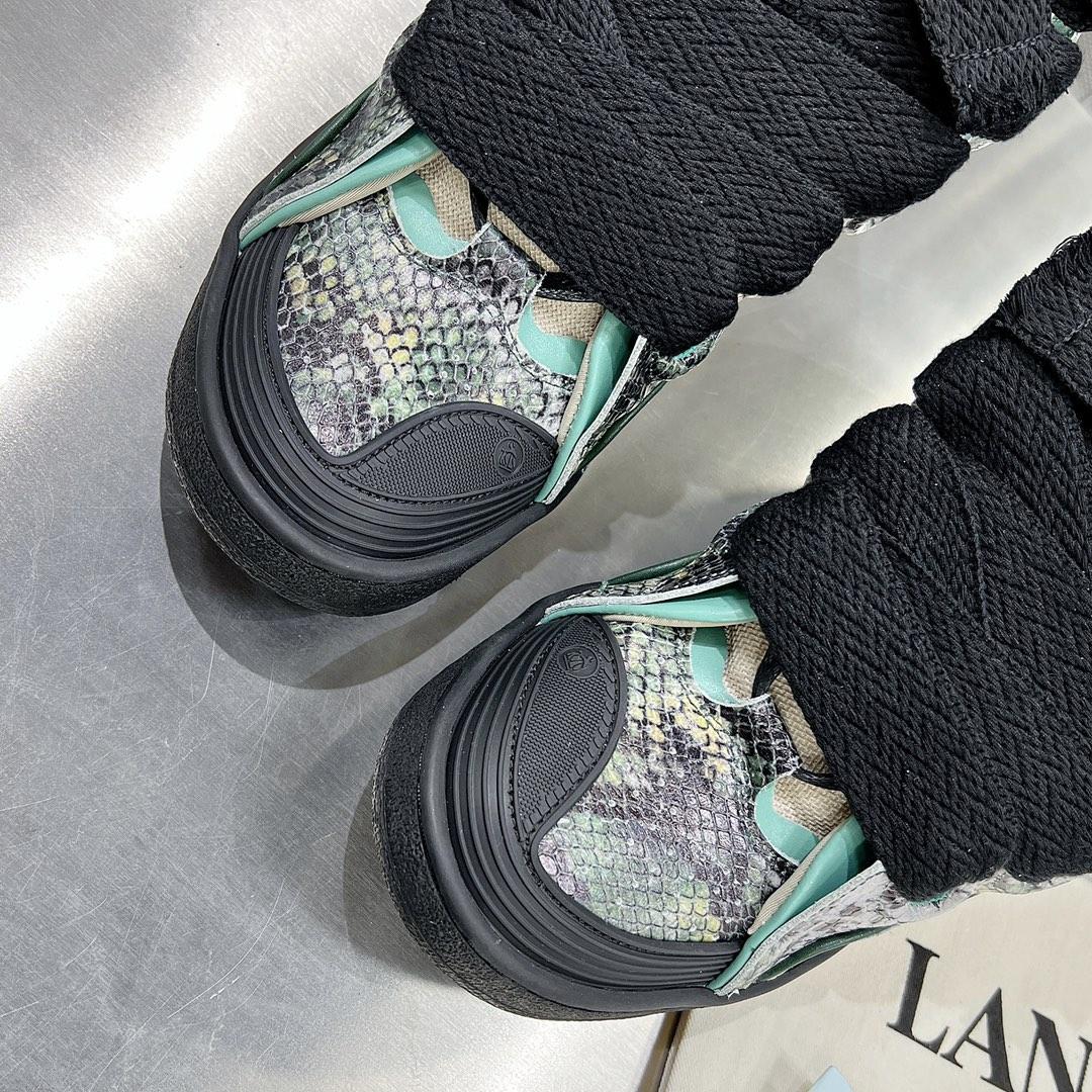 Lanvin Curb Low-Top Sneakers - DopestKickz