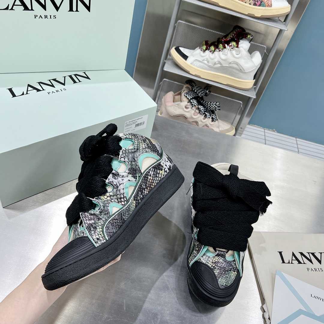 Lanvin Curb Low-Top Sneakers - DopestKickz