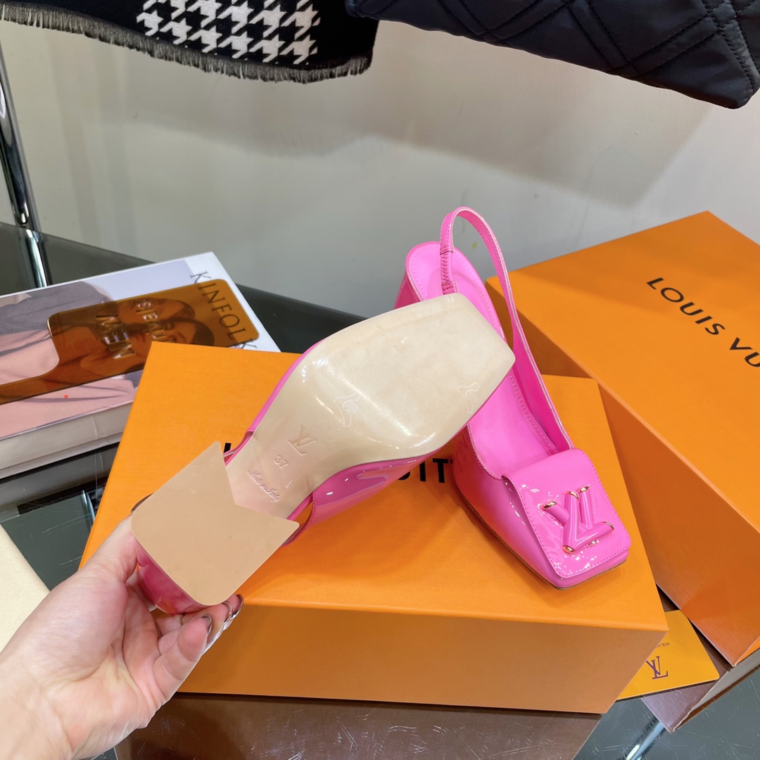Louis Vuitton Shake Slingback Pump      1AB0BU - DopestKickz