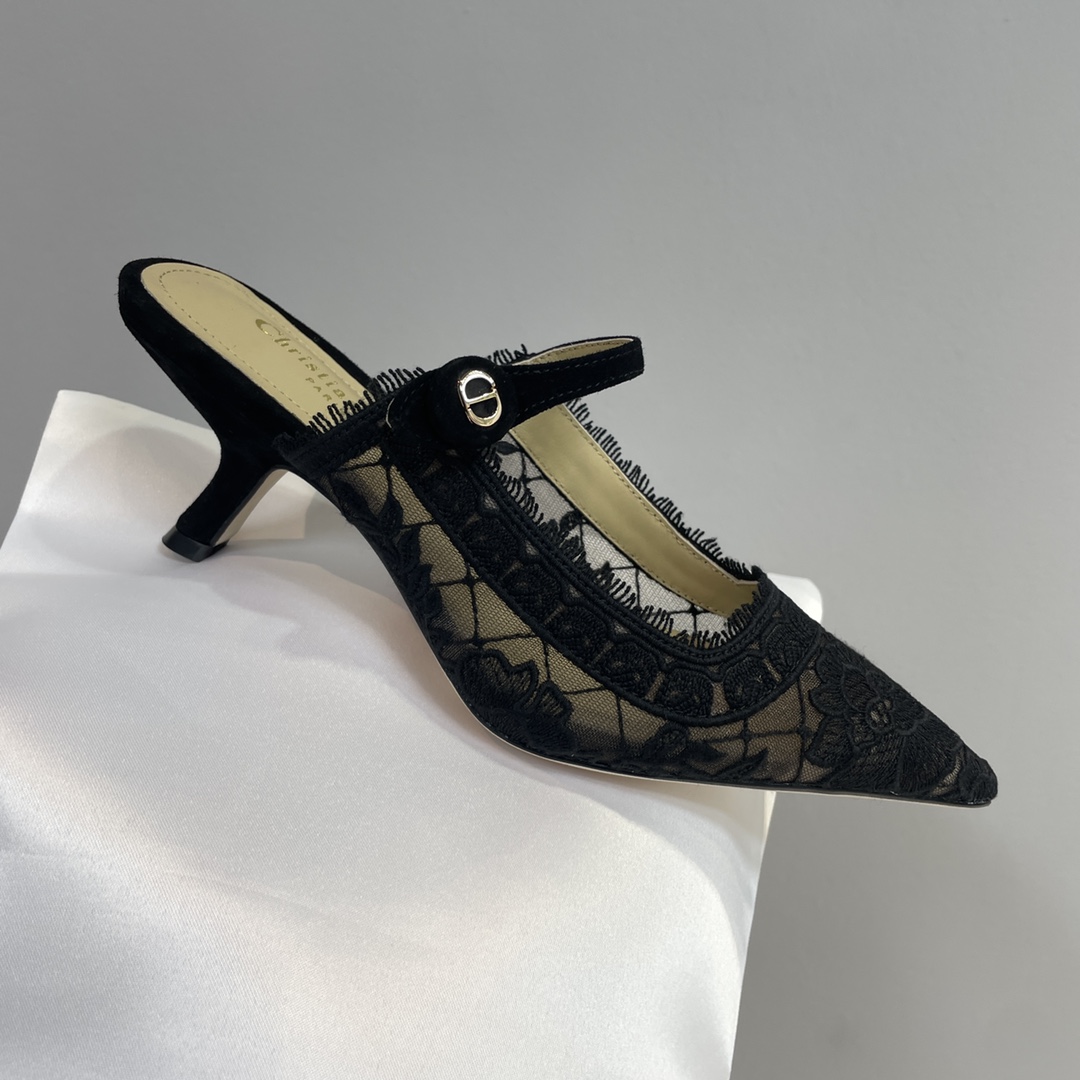 Dior Capture Heeled Mule - DopestKickz