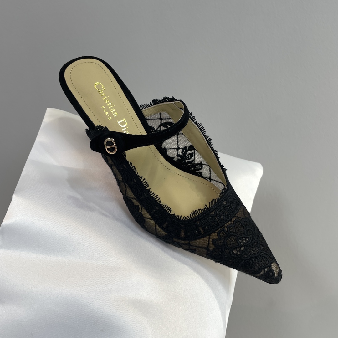 Dior Capture Heeled Mule - DopestKickz