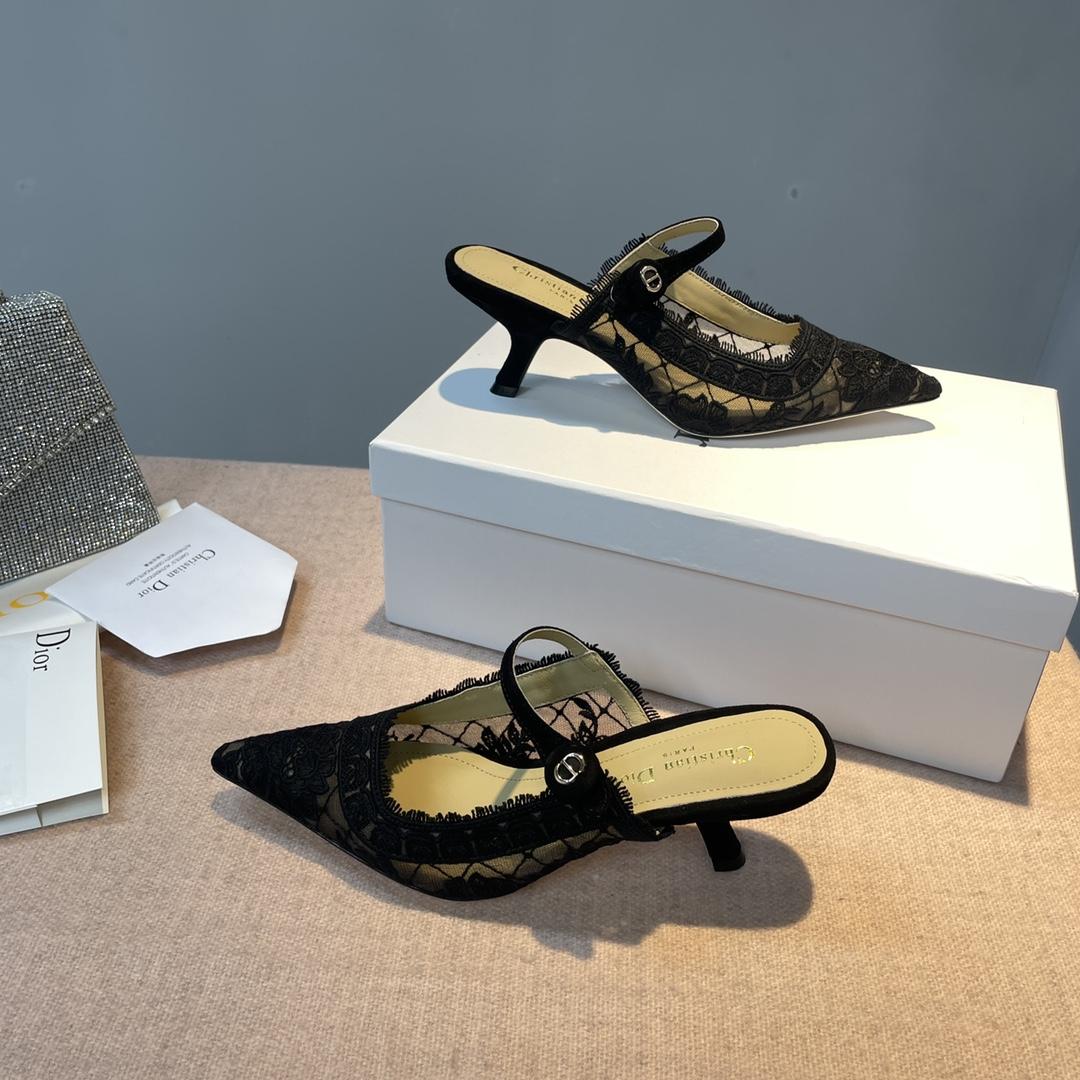 Dior Capture Heeled Mule - DopestKickz