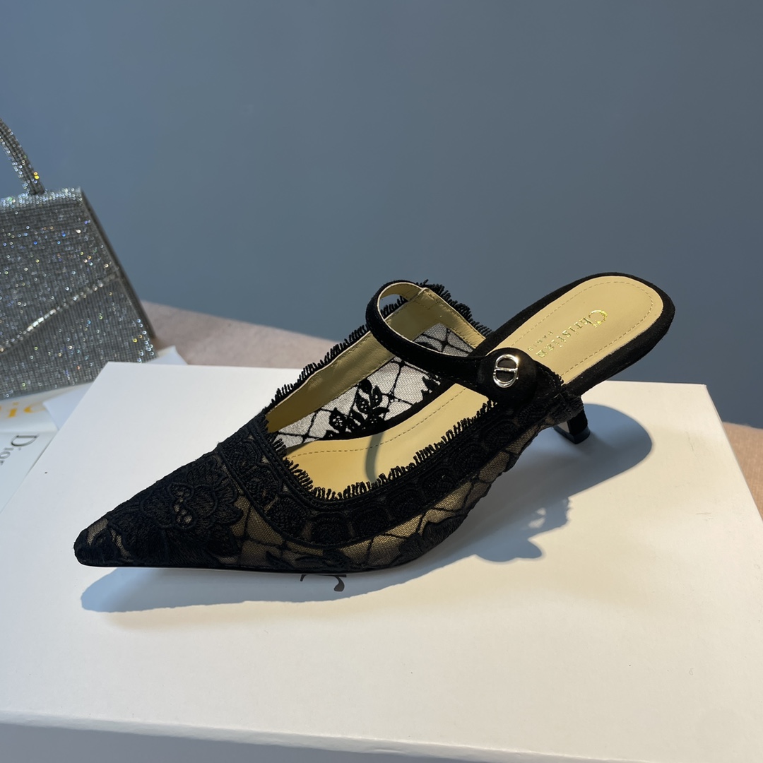 Dior Capture Heeled Mule - DopestKickz