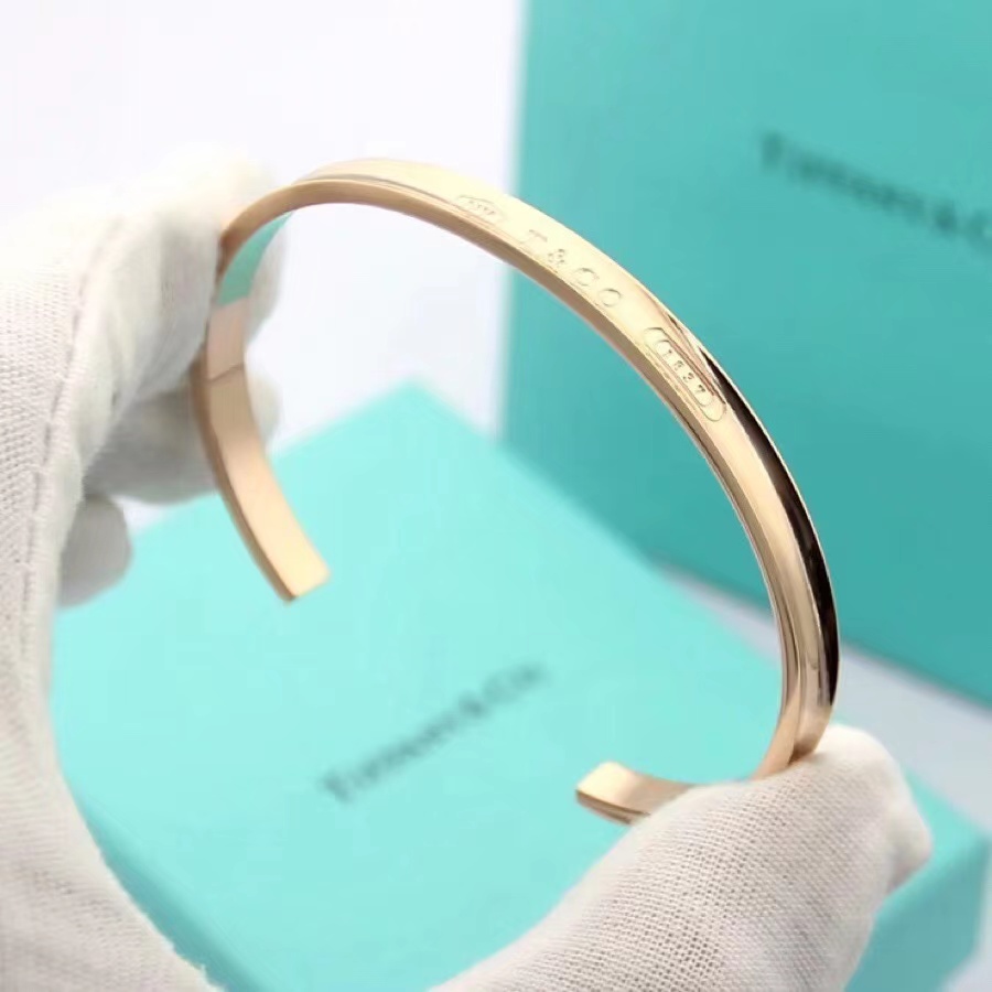 Tiffany&CO 1837 Cuff In Silver - DopestKickz