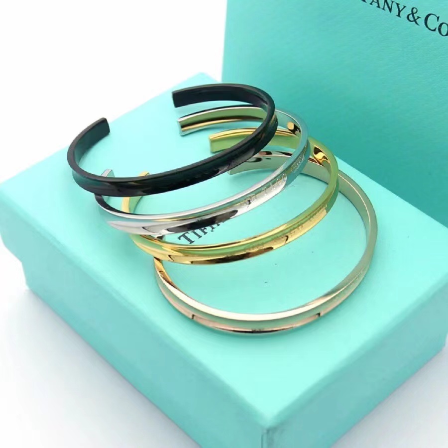 Tiffany&CO 1837 Cuff In Silver - DopestKickz