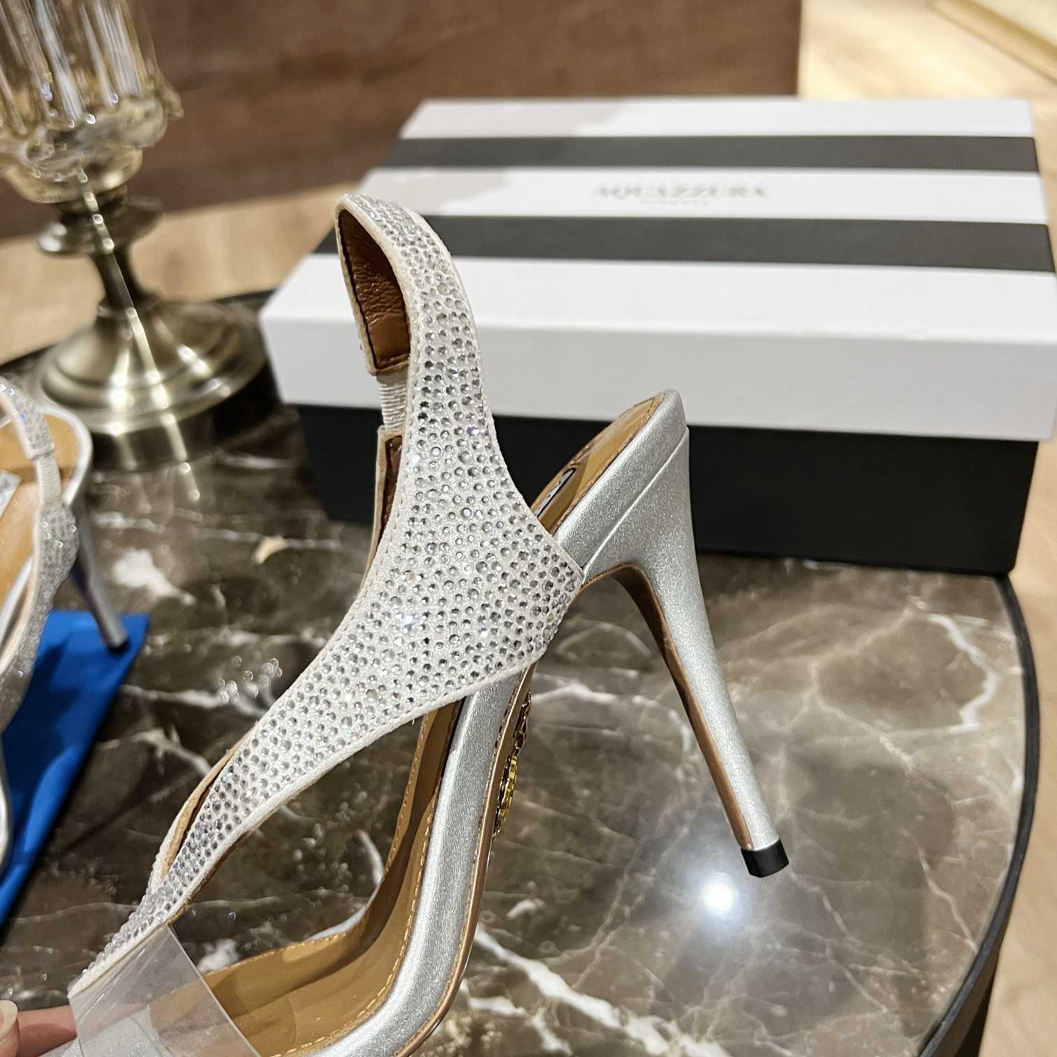 Aquazzura Izzy Plexi Sandal 105 - DopestKickz