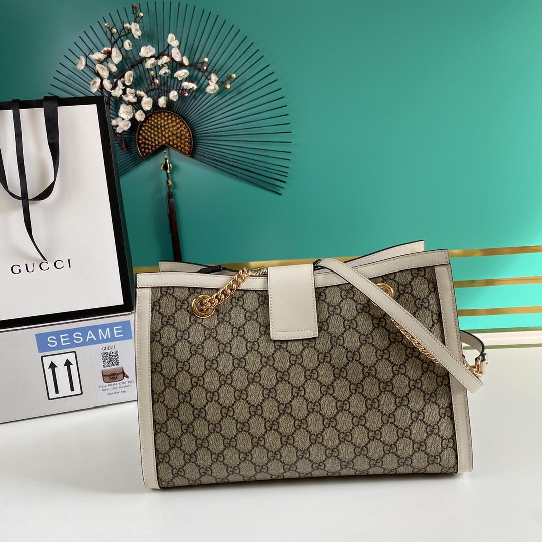 Gucci Padlock Medium GG Shoulder Bag(35-23.5-14cm) - DopestKickz