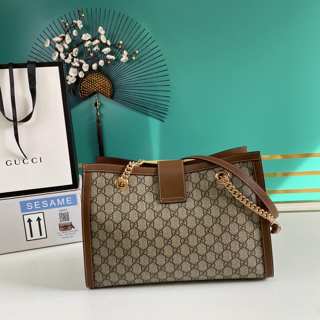 Gucci Padlock Medium GG Shoulder Bag(35-23.5-14cm) - DopestKickz