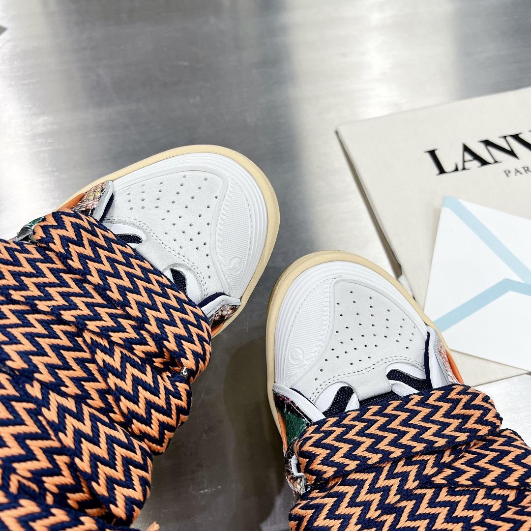 Lanvin Curb Low-Top Sneakers - DopestKickz