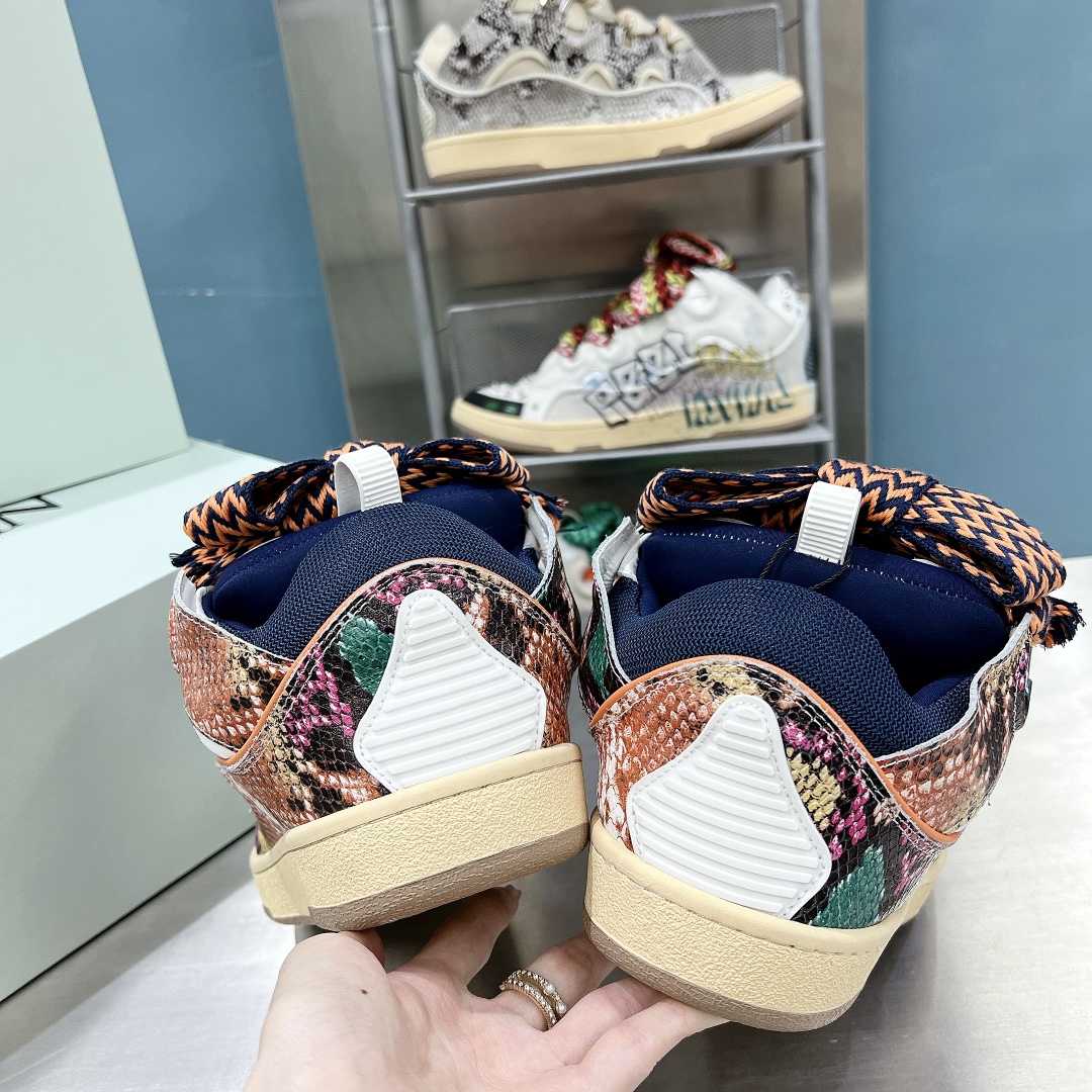 Lanvin Curb Low-Top Sneakers - DopestKickz