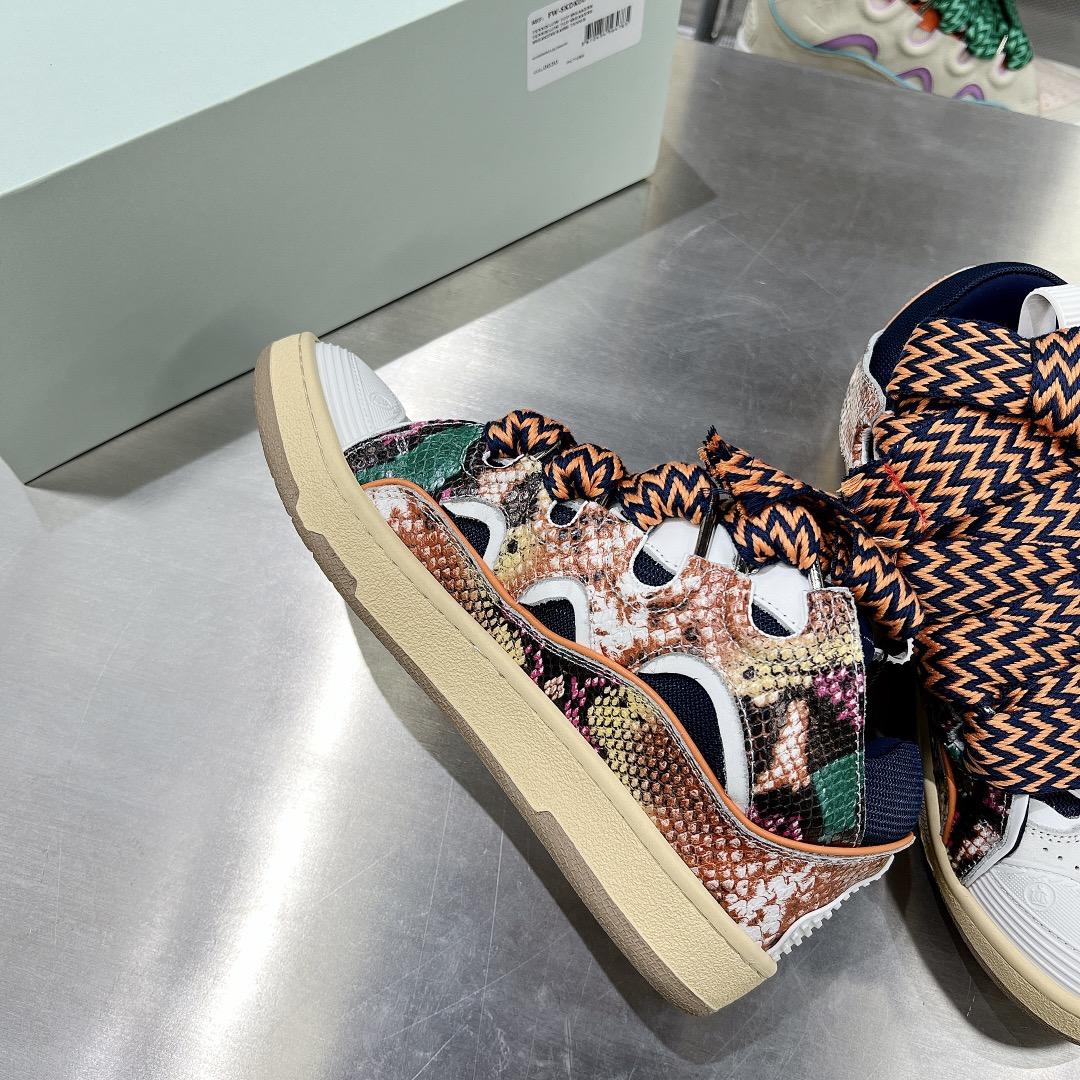 Lanvin Curb Low-Top Sneakers - DopestKickz