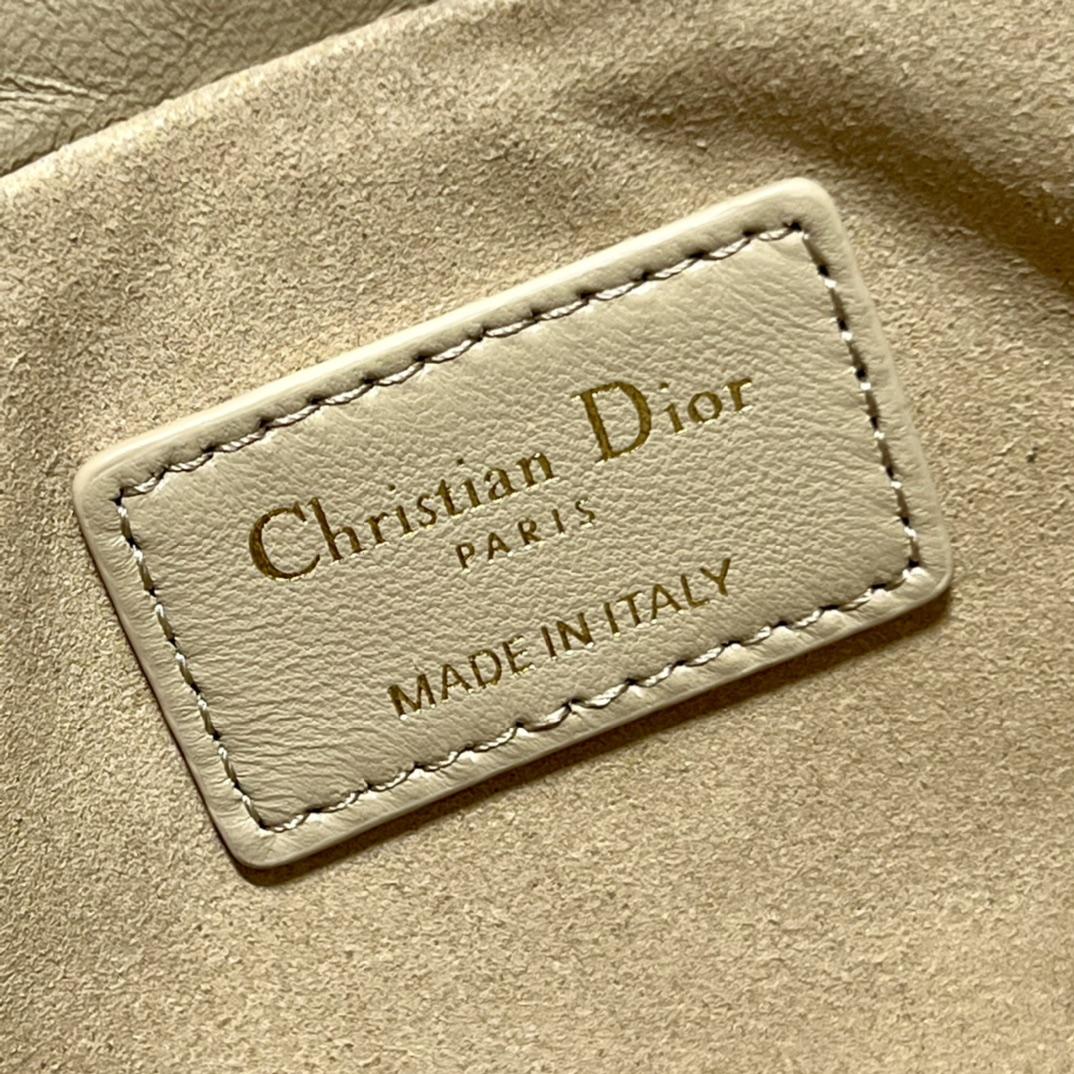 Dior Lady Dior Top Handle Drawstring Mini Bag - DopestKickz