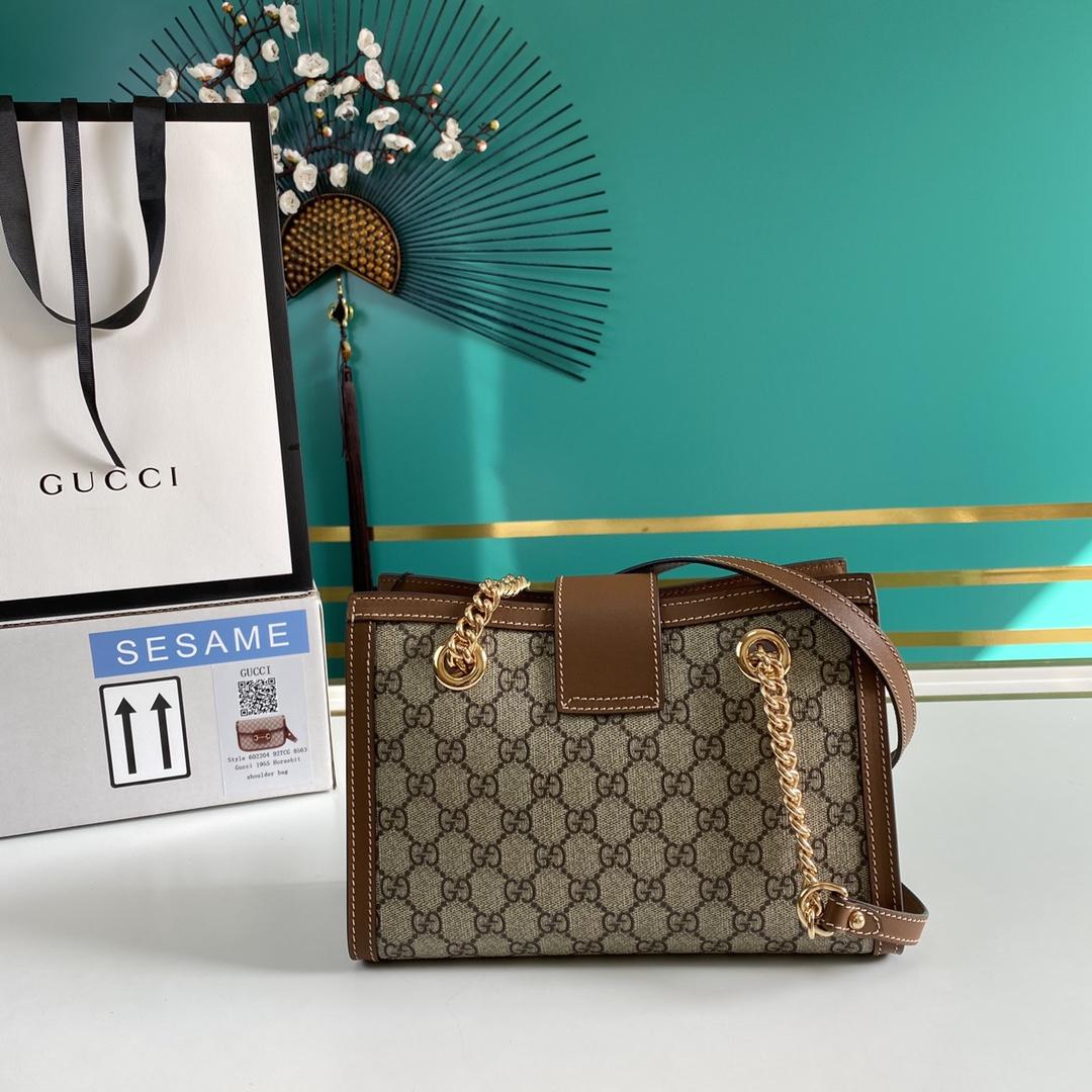 Gucci Padlock Small GG Shoulder Bag(26-18-10cm) - DopestKickz