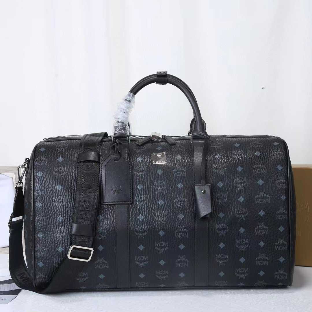 MCM Ottomar Weekender Bag In Visetos - DopestKickz