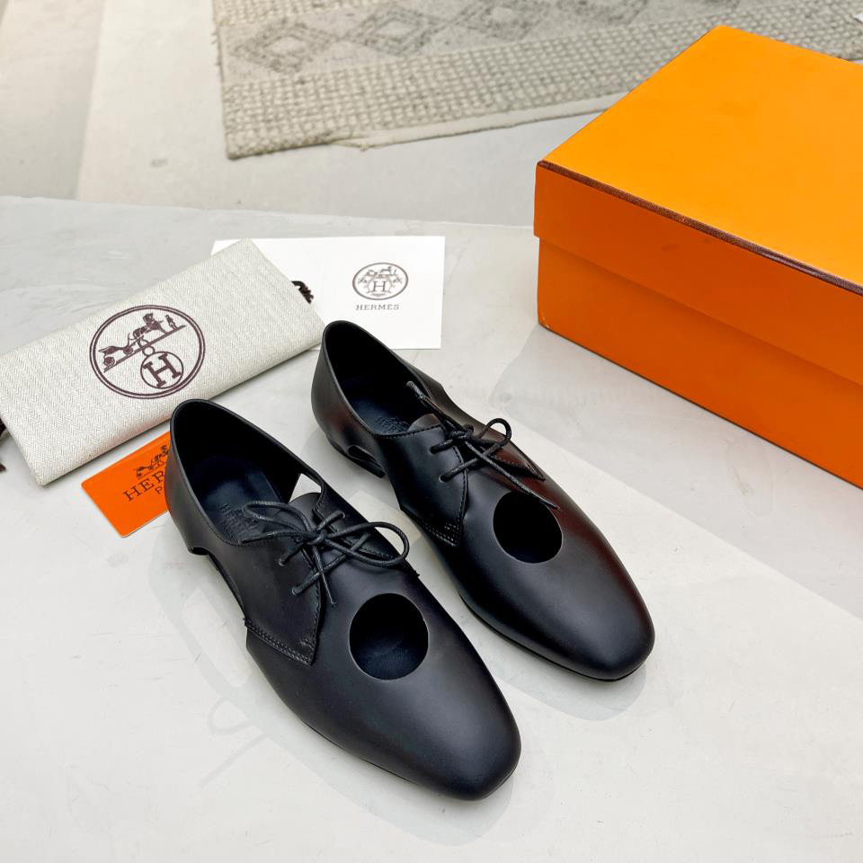 Hermes Lace-Up Shoes - DopestKickz