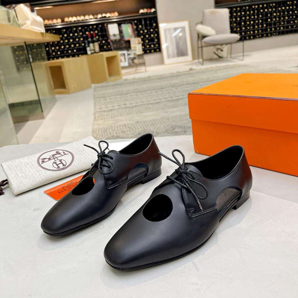 Hermes Lace-Up Shoes - DopestKickz