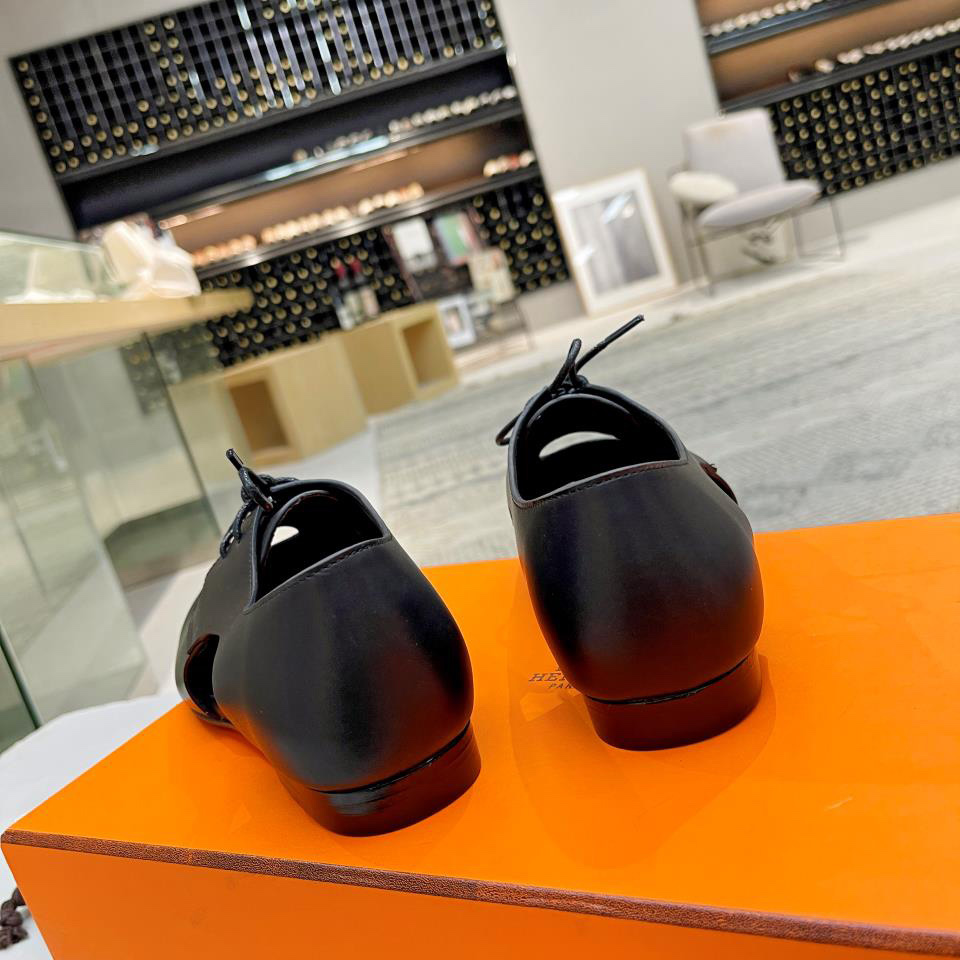 Hermes Lace-Up Shoes - DopestKickz