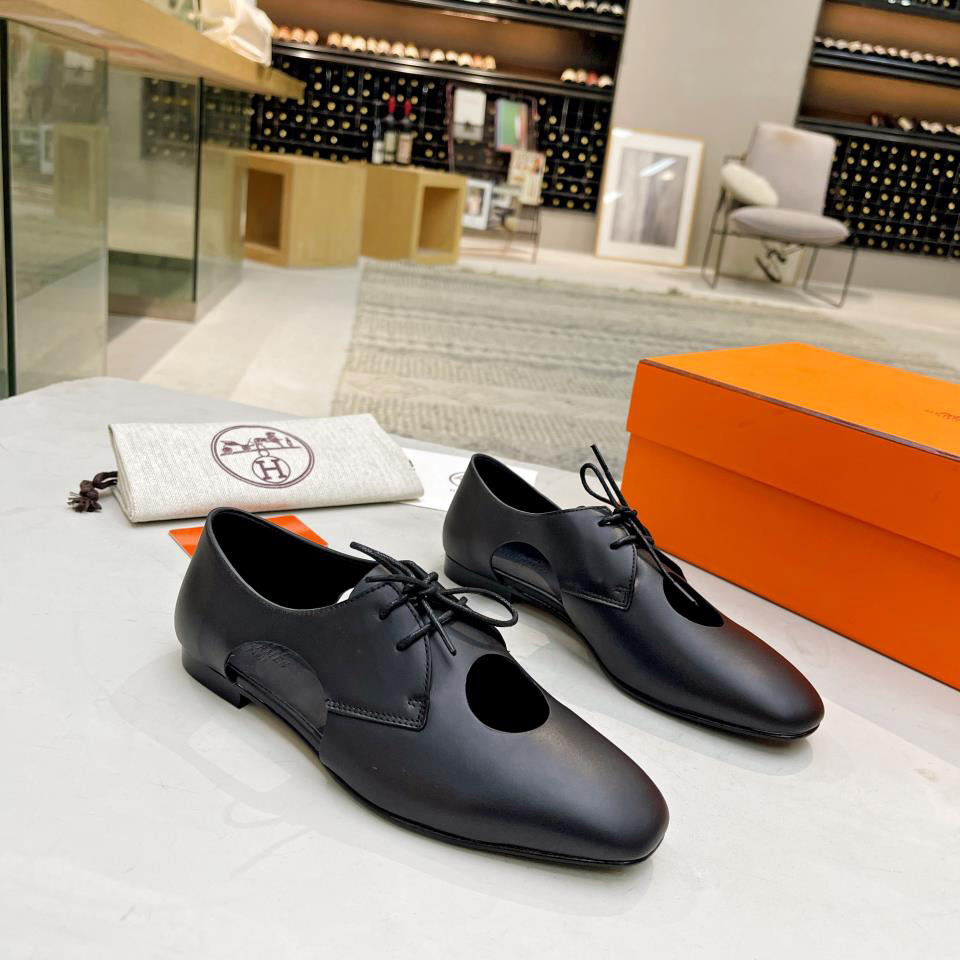 Hermes Lace-Up Shoes - DopestKickz