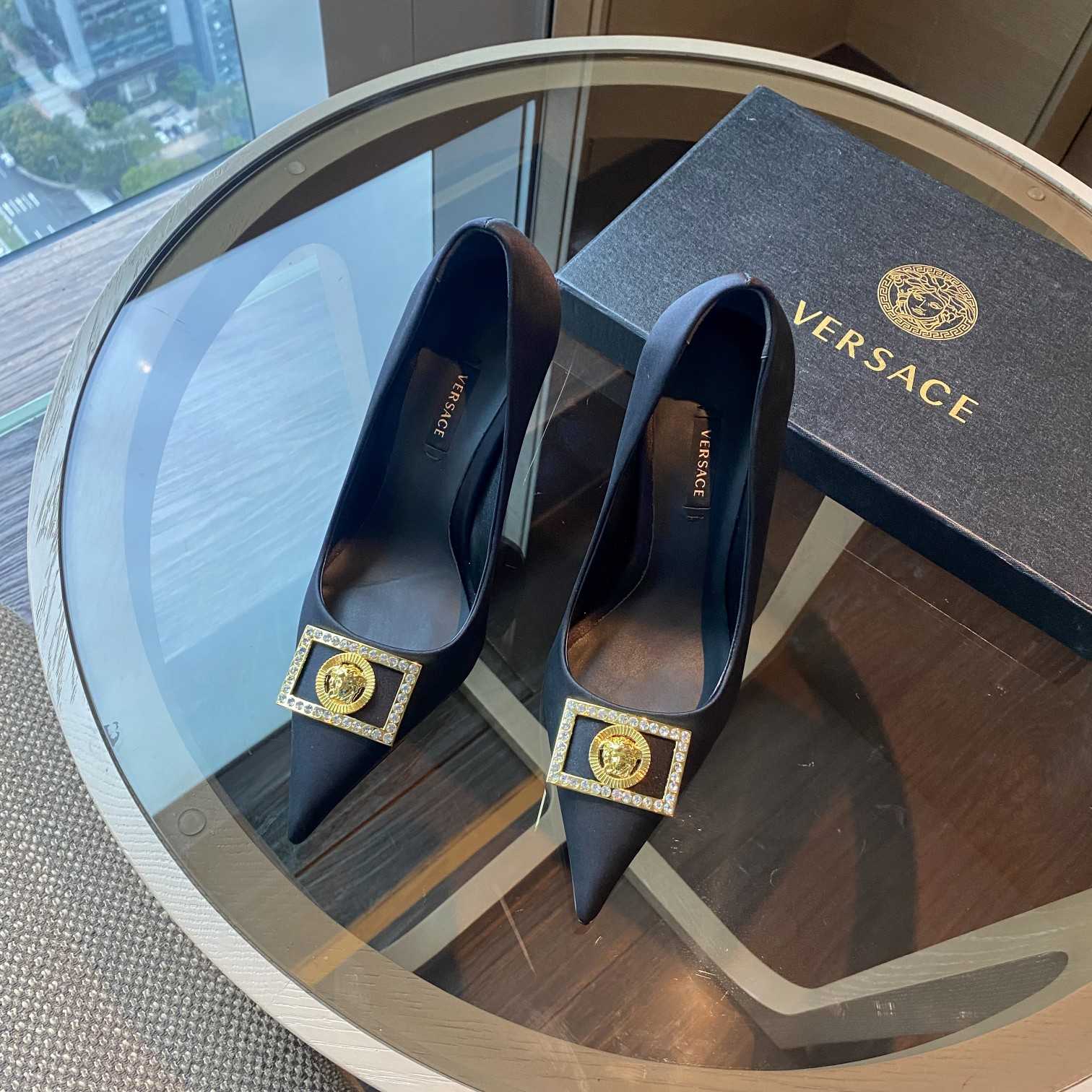 Versace Medusa Crystal Pumps - DopestKickz