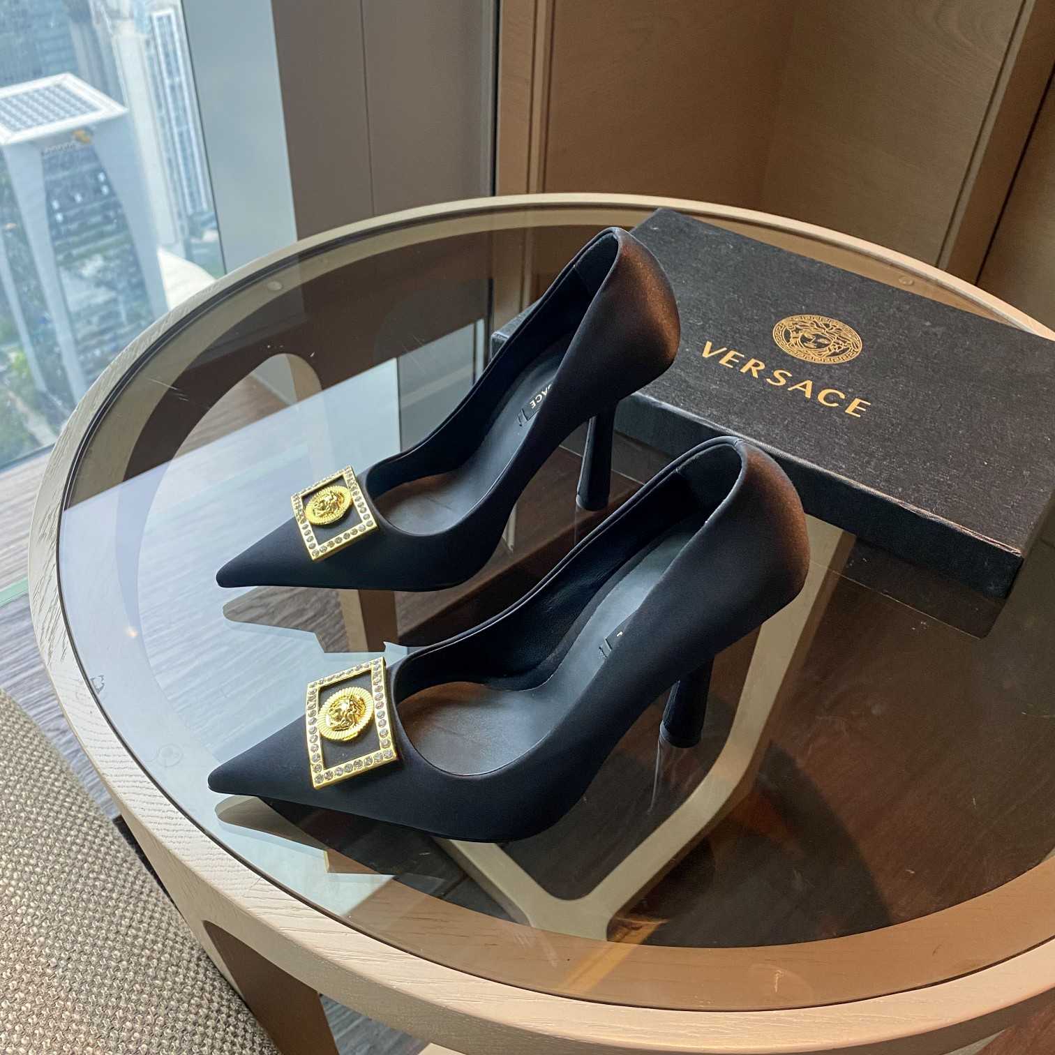 Versace Medusa Crystal Pumps - DopestKickz