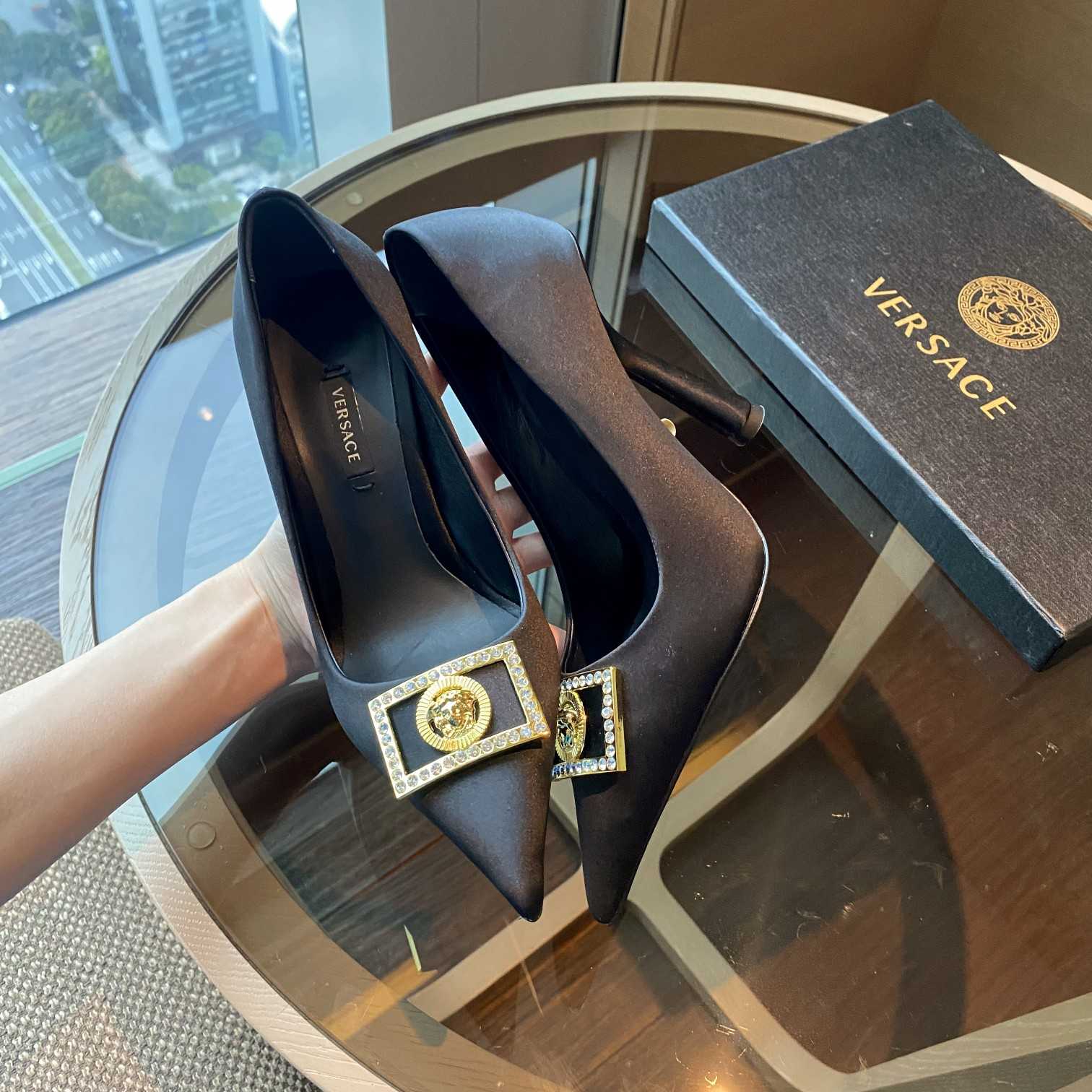 Versace Medusa Crystal Pumps - DopestKickz