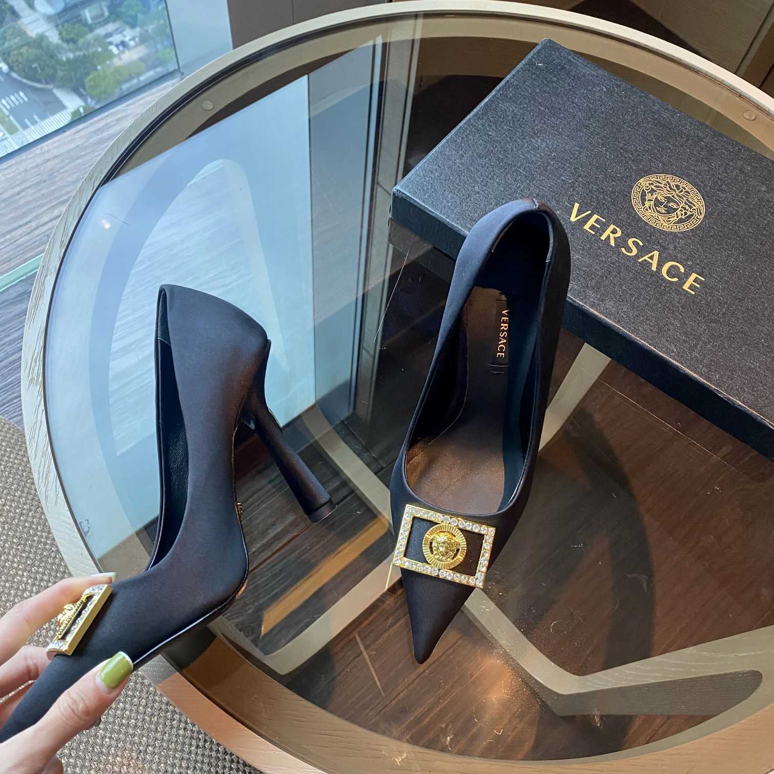 Versace Medusa Crystal Pumps - DopestKickz