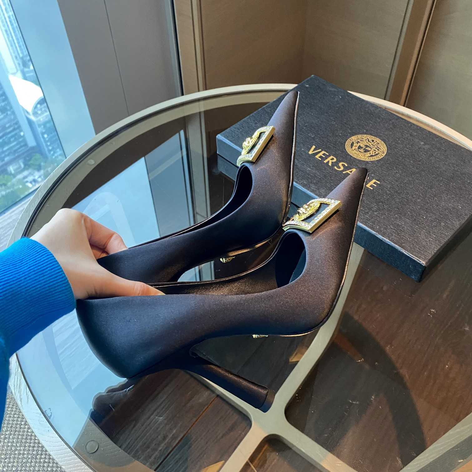 Versace Medusa Crystal Pumps - DopestKickz