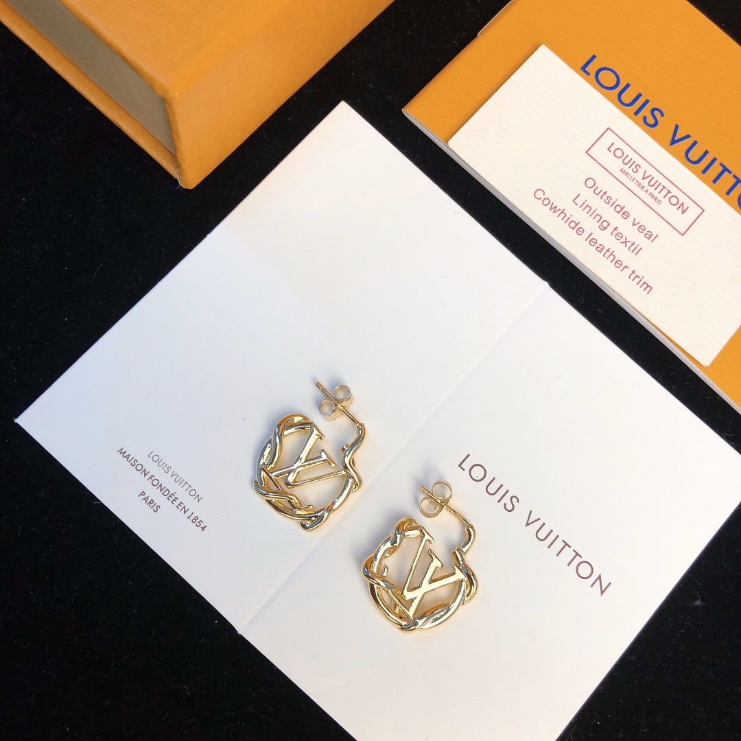 Louis Vuitton Garden Louise Earrings    M68938 - DopestKickz