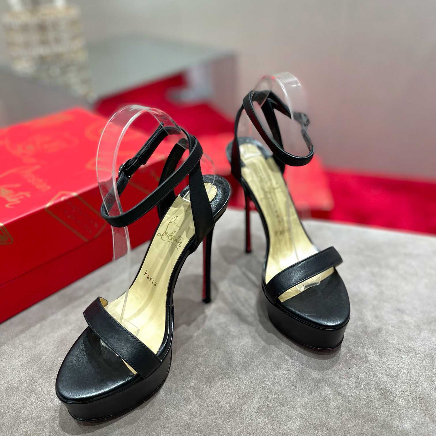 Christian Louboutin Loubi Queen Alta   150mm - DopestKickz