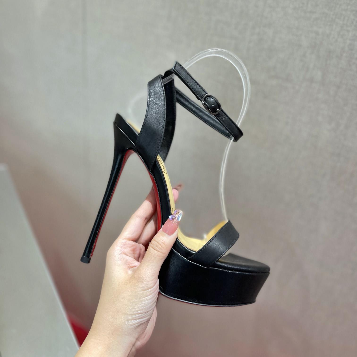 Christian Louboutin Loubi Queen Alta   150mm - DopestKickz