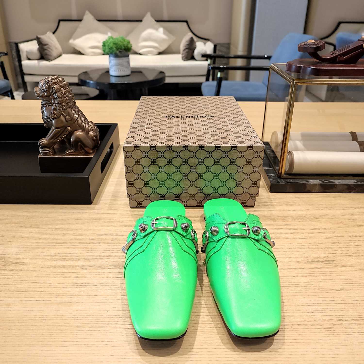 Balenciaga Women's Cosy Cagole Mule  - DopestKickz