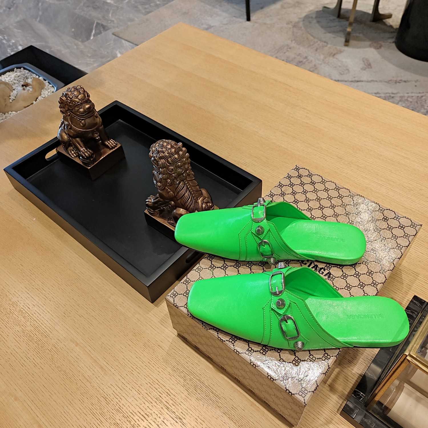 Balenciaga Women's Cosy Cagole Mule  - DopestKickz