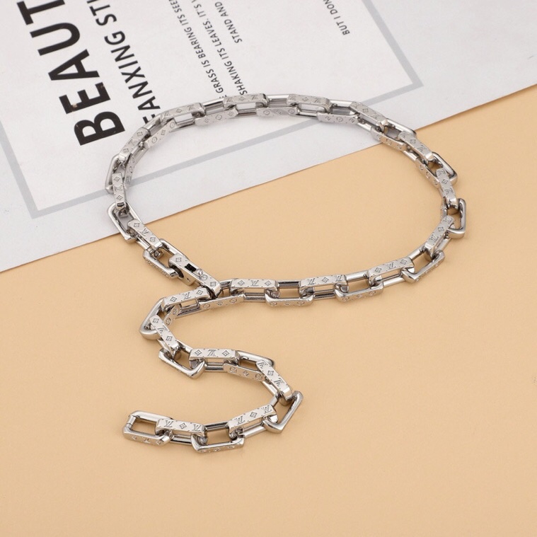 Louis Vuitton Monogram Chain Necklace     M00307 - DopestKickz