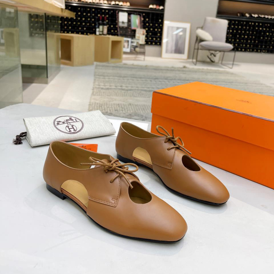 Hermes Lace-Up Shoes - DopestKickz