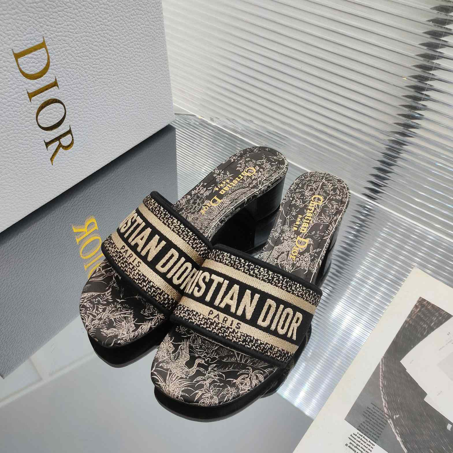 Dior Dway Open-Toe Pump - DopestKickz