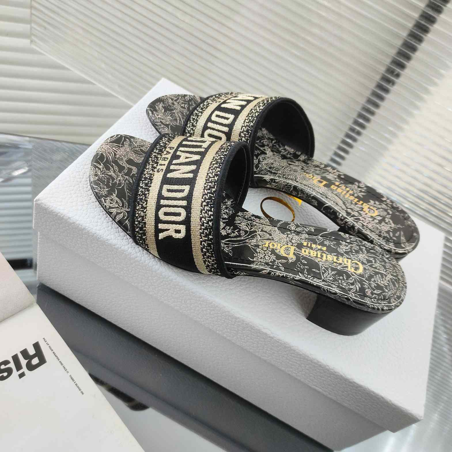 Dior Dway Open-Toe Pump - DopestKickz