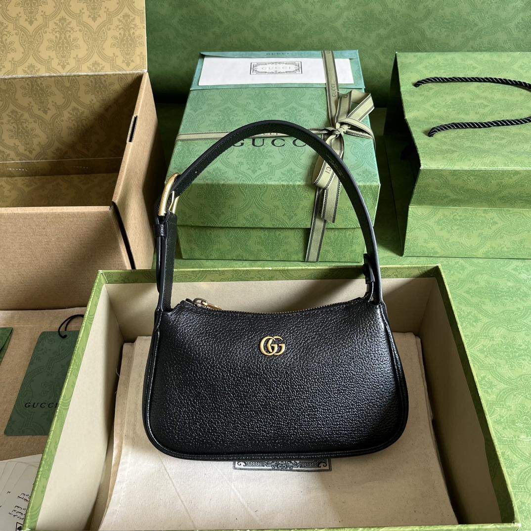 Gucci Aphrodite Shoulder Bag With Double G (21-12-4cm) - DopestKickz