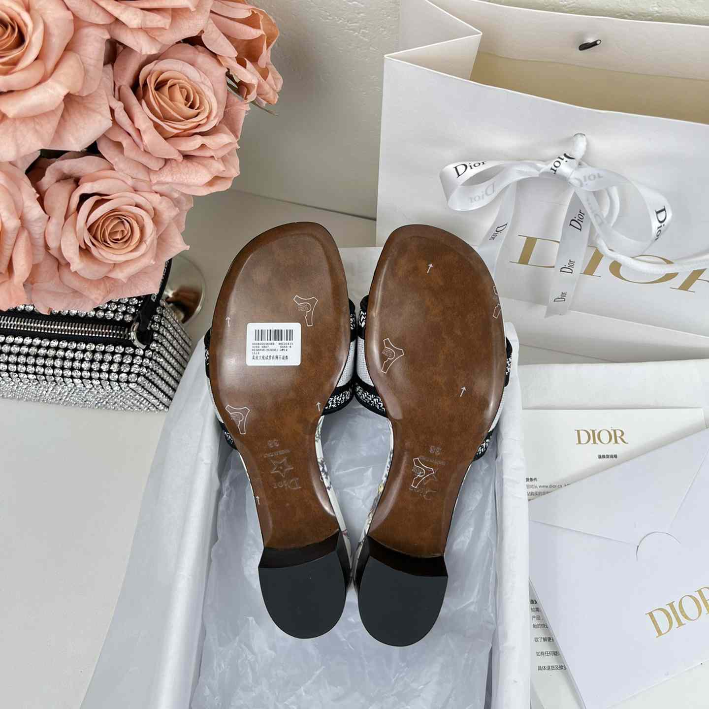 Dior Dway Heeled Slide - DopestKickz