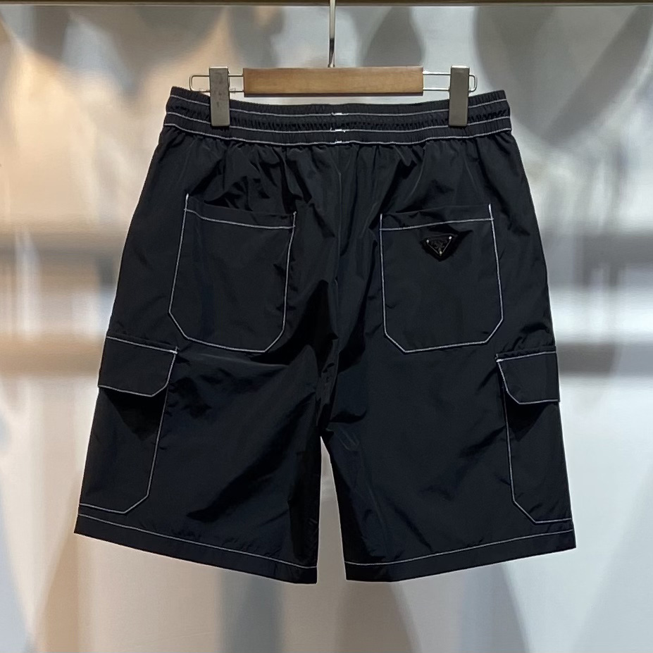 Prada Logo Cotton Shorts - DopestKickz