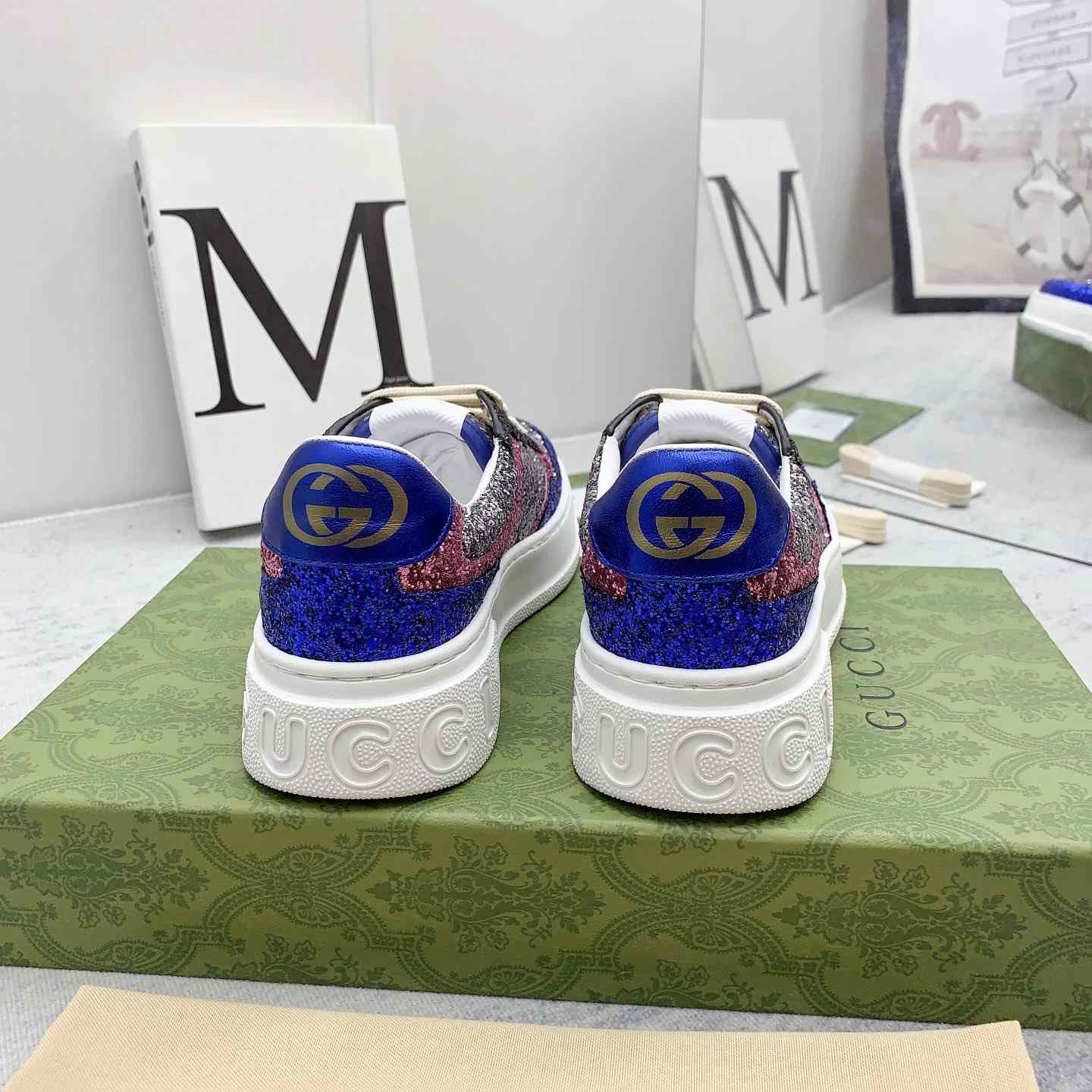 Gucci Glitter Sneaker - DopestKickz