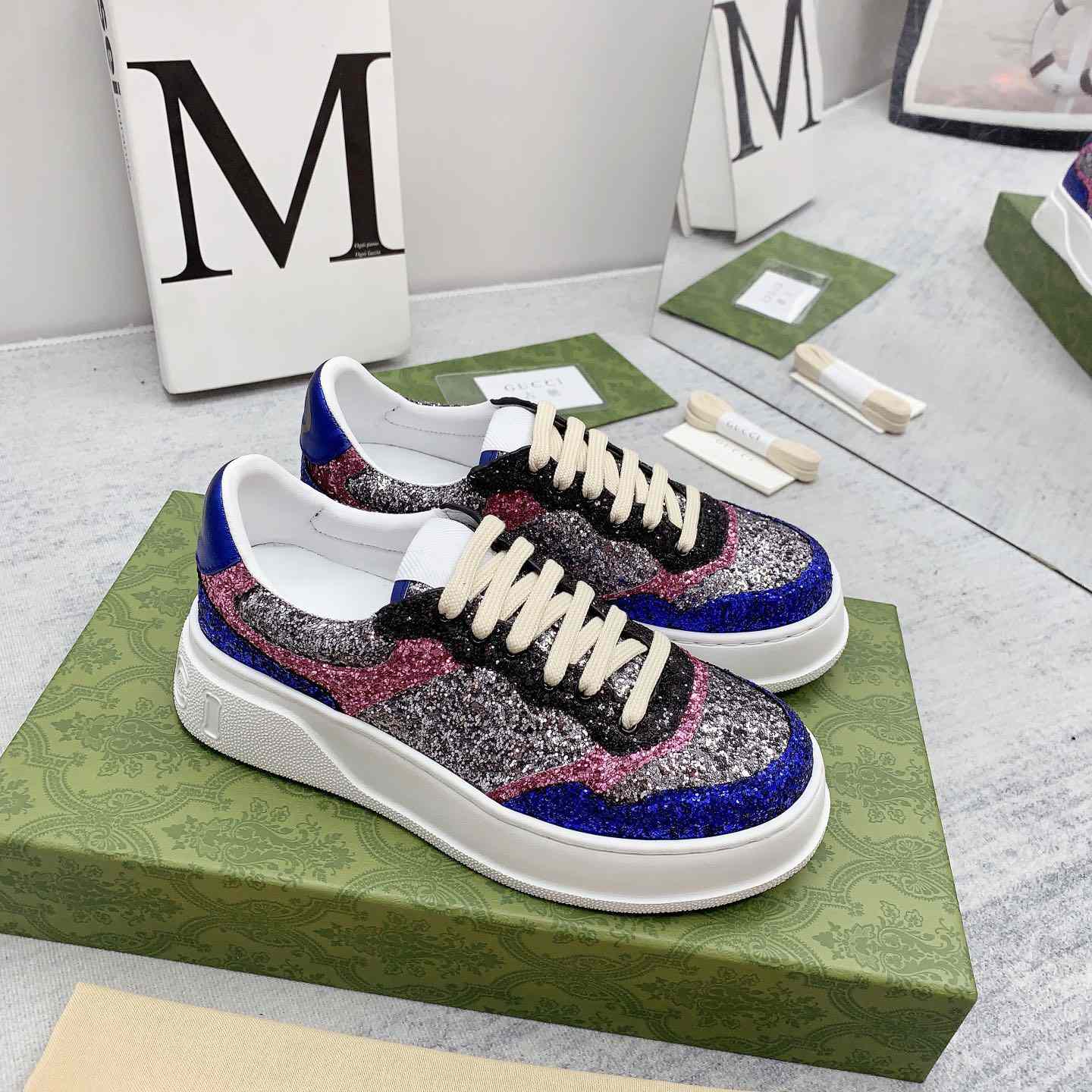 Gucci Glitter Sneaker - DopestKickz