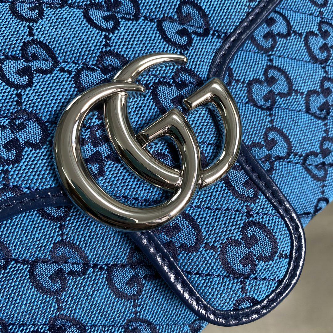 Gucci GG Marmont Mini Shoulder Bag(26-15-7cm) - DopestKickz