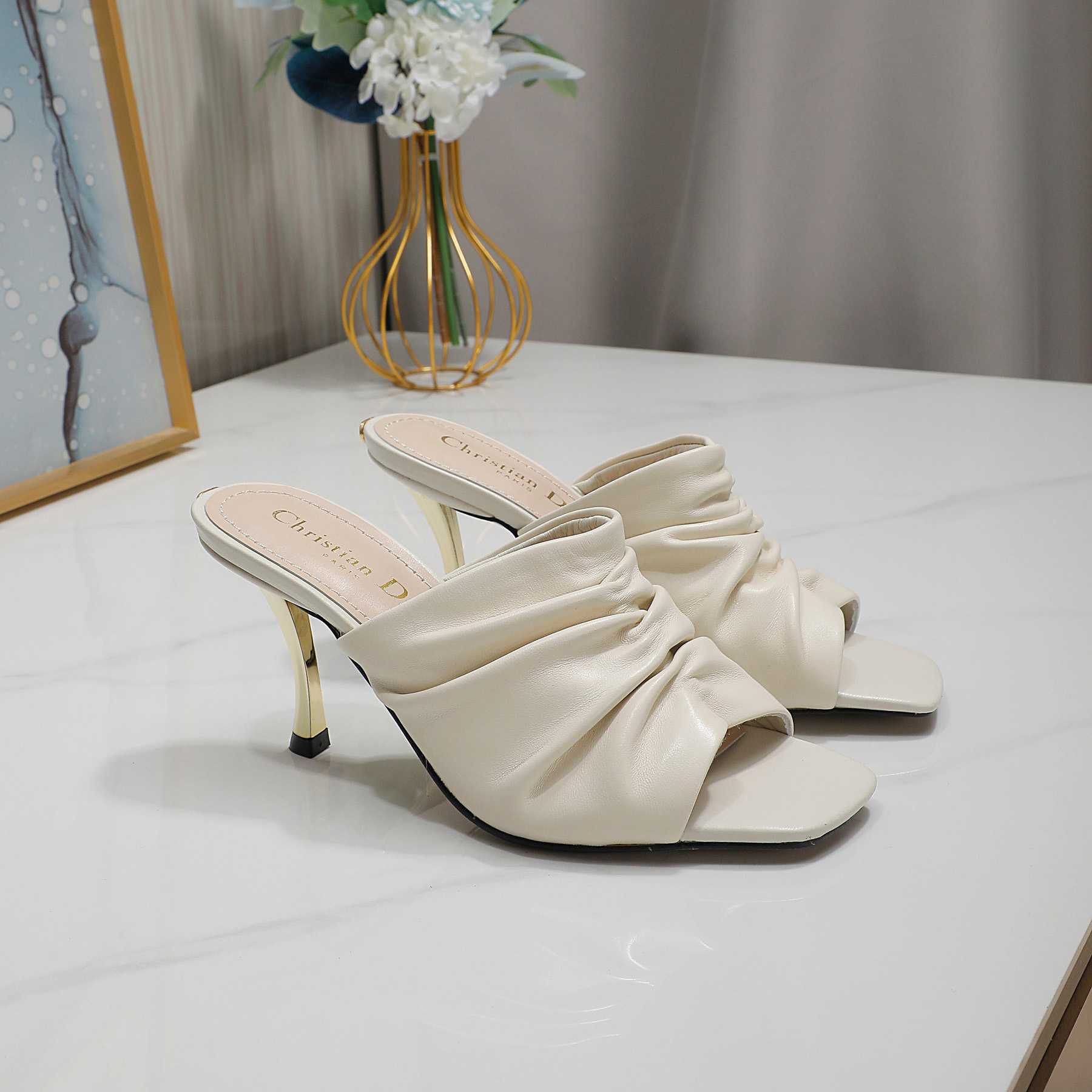 Dior D-Fame Open-Toe Pump - DopestKickz