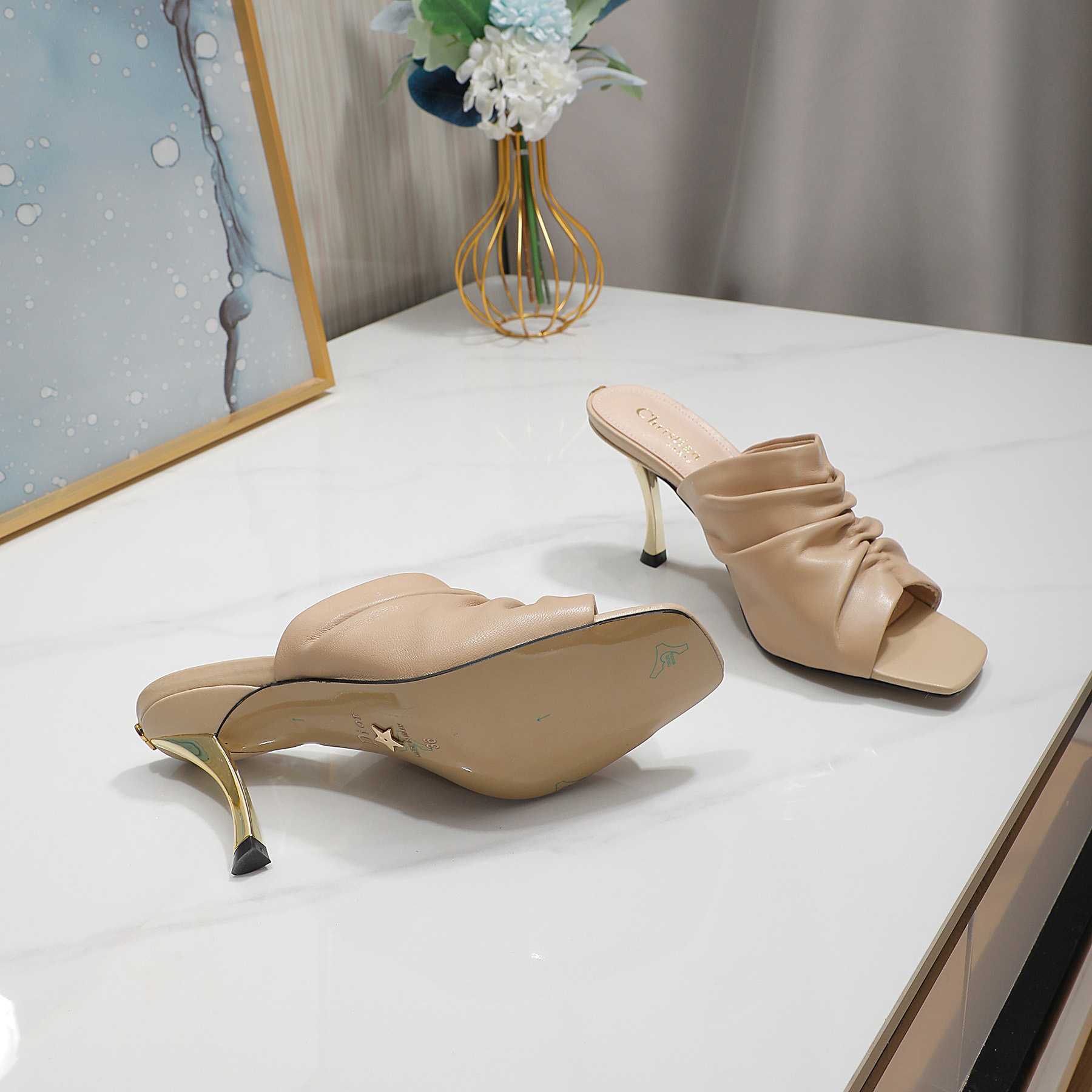 Dior D-Fame Open-Toe Pump - DopestKickz